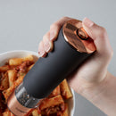 Tower Electric Salt & Pepper Mill  - Black & Rose Gold