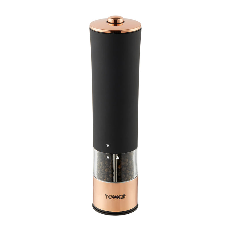 Tower Electric Salt & Pepper Mill  - Black