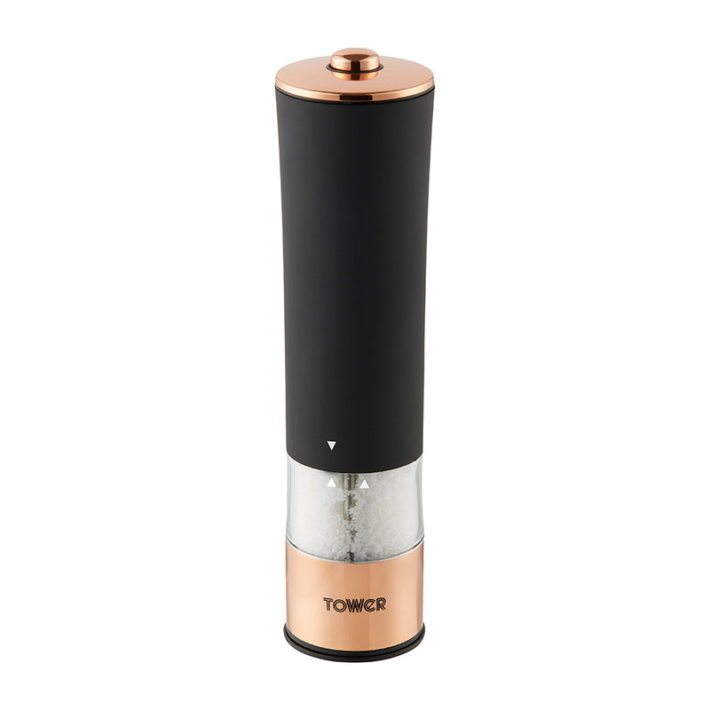 Tower Electric Salt & Pepper Mill  - Black