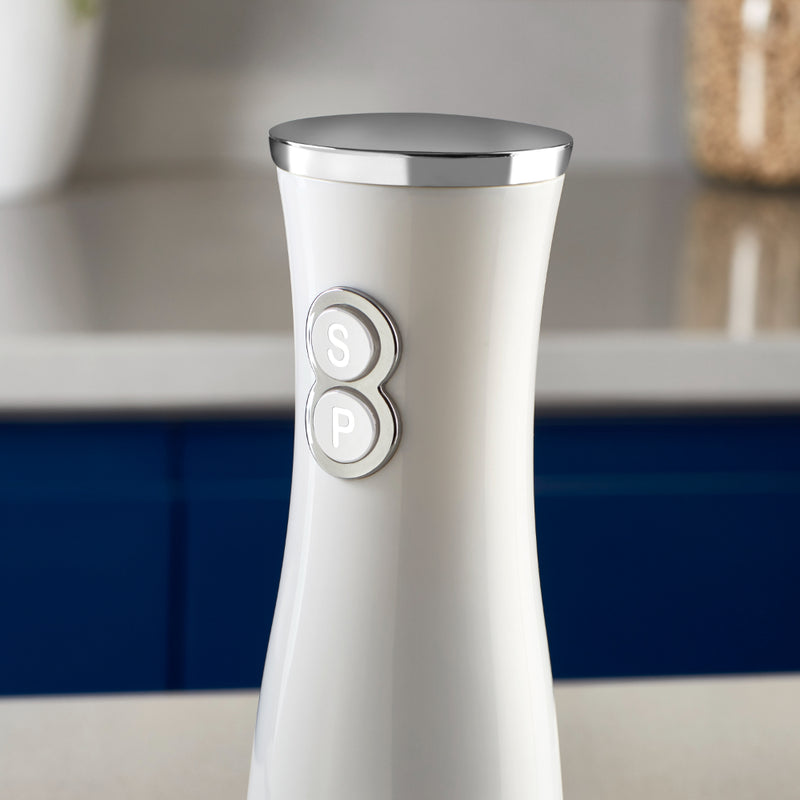 Tower Duo Electric Salt & Pepper Mill  - White