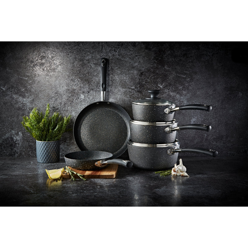 Tower Precision 5 Piece Pan Set  - Black