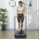 HOMCOM Foldable Walking Treadmill W/ LED Display