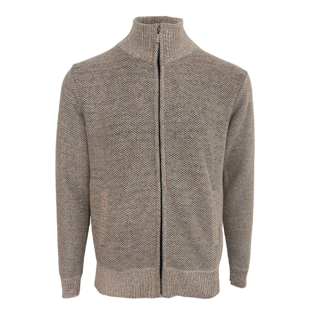 Hutson Harbour Teddy Lined Cardigan Stone