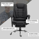 Vinsetto Ergonomic Heated 6 Points Vibration Massage Office Chair