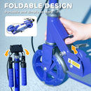 AIYAPLAY Scooter for Kids, Folding Kick Scooter w/ Adjustable Handle