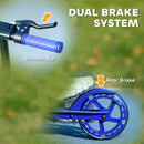 AIYAPLAY Scooter for Kids, Folding Kick Scooter w/ Adjustable Handle