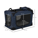 Pet Carrier Bag - Foldable Pet Carrier for Small and Miniature Dogs