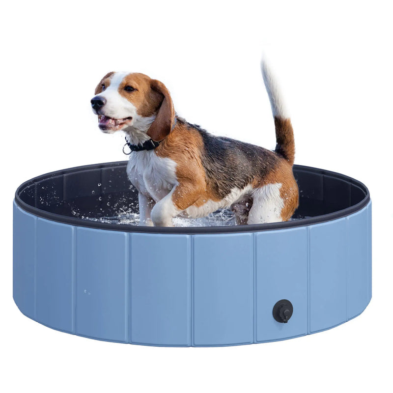 Foldable Pet Paddling Pool Swimming Indoor/Outdoor Collapsible