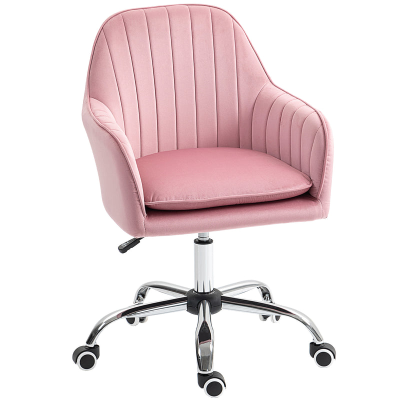 HOMCOM Office Chair, Swivel Desk Chair w/ Adjustable Height,