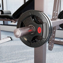 SPORTNOW 2 x Olympic Weight Plates, Weight Plate Discs with Tri-Grips
