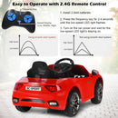 12V Electric Kids Ride On Car for 3+ Years Old Boys Girls-Red