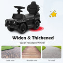 3-in-1 Baby Foot-to Floor Sliding Walker with Push Handle-Black