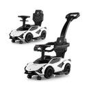 3-in-1 Ride On Push Car with Removable Guardrails and Handle