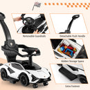 3-in-1 Ride On Push Car with Removable Guardrails and Handle