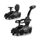3-in-1 Ride On Push Car with Removable Guardrails and Handle