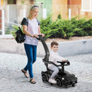 3-in-1 Ride On Push Car with Removable Guardrails and Handle