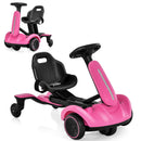6V Electric Ride on Drift Car for Kids Aged 3-8 Years Old-Pink