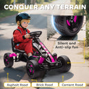 AIYAPLAY Pedal Go Kart with Automatic Clutch, for Ages 3-6 Years