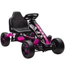 AIYAPLAY Pedal Go Kart with Automatic Clutch, for Ages 3-6 Years
