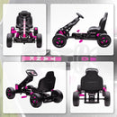 AIYAPLAY Pedal Go Kart with Automatic Clutch, for Ages 3-6 Years