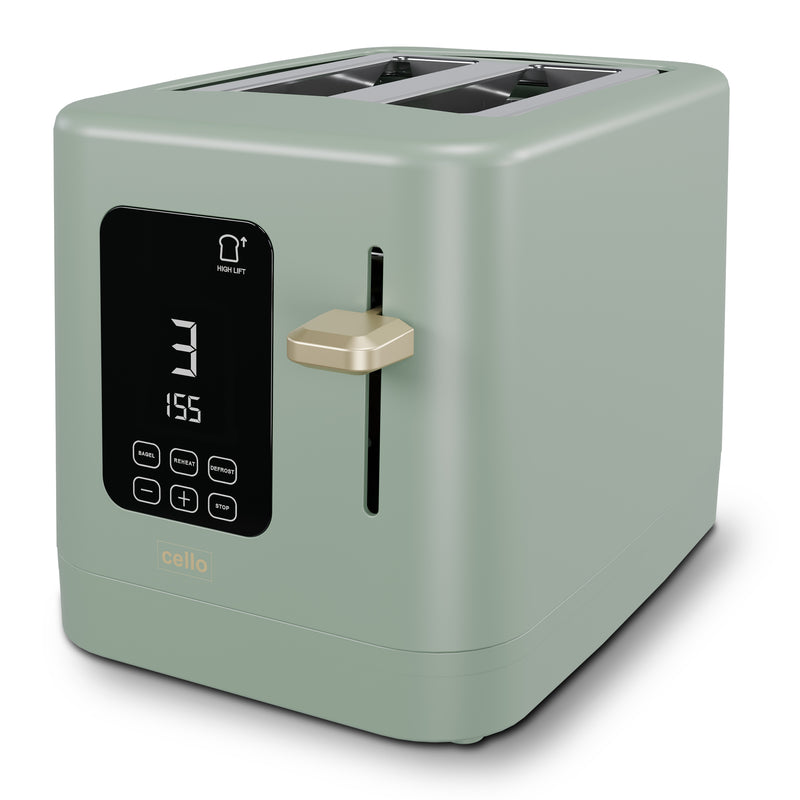 Cello Digital 2 Slice Toaster With Bagel Function