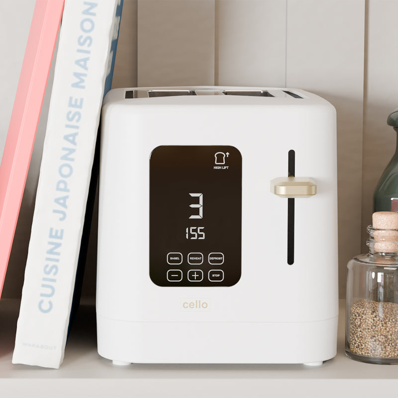 Cello Digital 2 Slice Toaster With Bagel Function