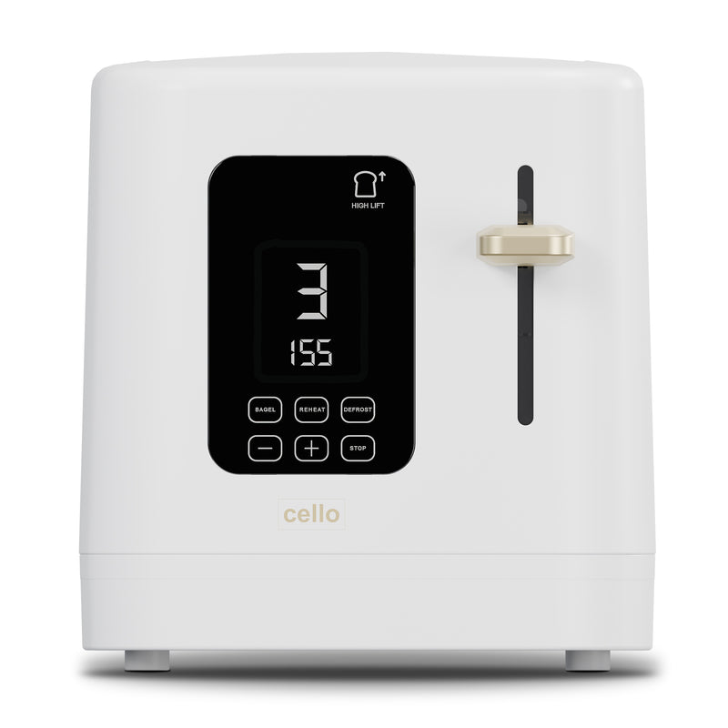 Cello Digital 2 Slice Toaster With Bagel Function