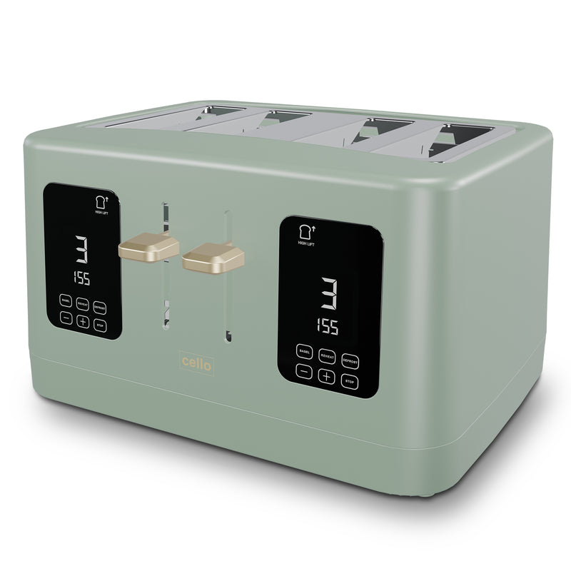Cello Digital 4 Slice Toaster With Bagel Function