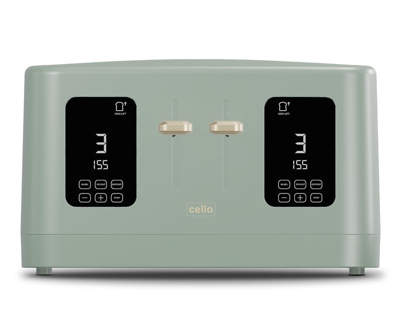 Cello Digital 4 Slice Toaster With Bagel Function