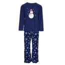 Ladies Fleece Pyjamas - Snowman