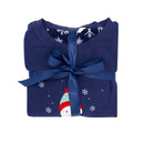 Ladies Fleece Pyjamas - Snowman