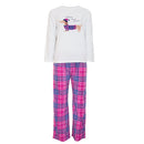 Ladies Fleece Pyjamas - Dachshund