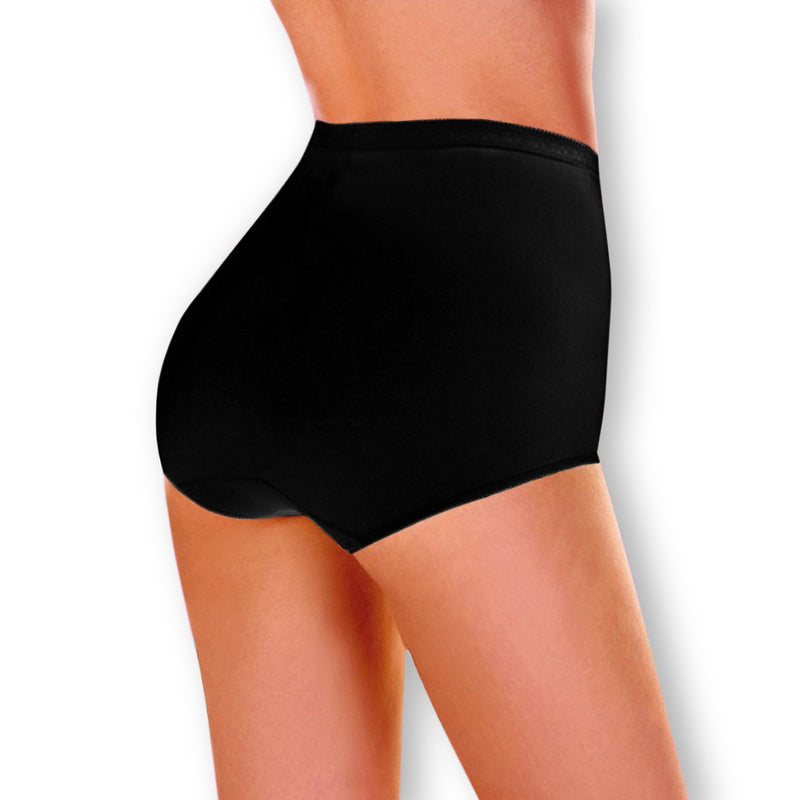 Tru Lingerie Maxi Briefs 4 Pack - Black