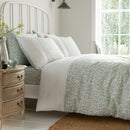 D & D Tess Duvet Cover Set in Green