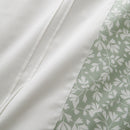 D & D Tess Duvet Cover Set in Green