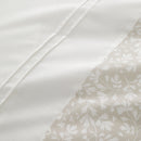 D & D Tess Duvet Cover Set in Natural