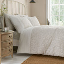 D & D Tess Fitted Bed Sheet Set in Natural