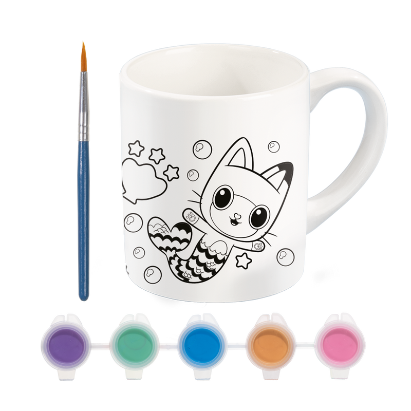 Gabby Dollhouse Paint Your Own Mug - April