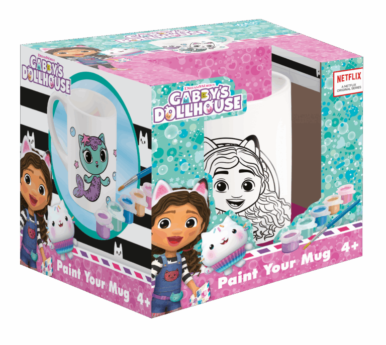 Gabby Dollhouse Paint Your Own Mug - April