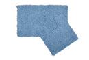 Tumble Twist Pure Cotton 2pc Bath set in Blue