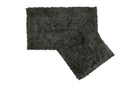 Tumble Twist Pure Cotton 2pc Bath set in Charcoal