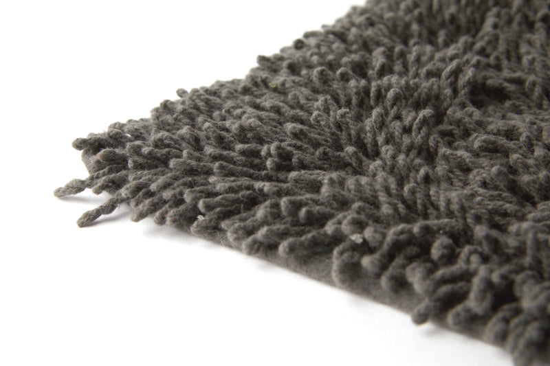 Tumble Twist Pure Cotton 2pc Bath set in Charcoal
