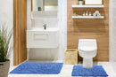 Tumble Twist Pure Cotton 2pc Bath set in Cobalt Blue
