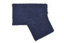 Tumble Twist Pure Cotton 2pc Bath set in Navy