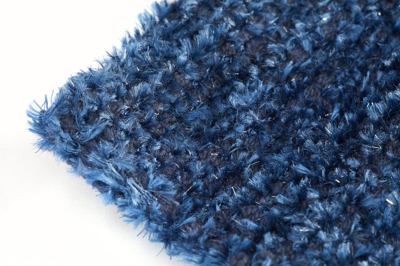 Twinkle - Super Soft Bath Mat Luxury Bath Mat With Sparkle Detailing In Navy