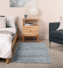 Twinkle - Super Soft Bath Mat Luxury Bath Mat With Sparkle Detailing In Silver