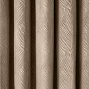 Twilight Velvet Embossed Blackout Curtains - Stone