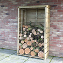 Tall Wall Log Store