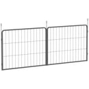 PawHut 2 Piece Dog Pen Expansion Pack For 80cm High Pet Playpen For S M Dogs