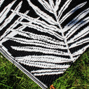 D & D Tahiti Outdoor Rug in Black